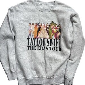 Taylor Swift The Eras Tour Gray Sweatshirt Chicago June 2023